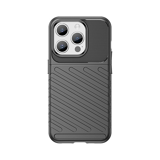 Páncélozott iPhone 15 Pro Thunder Case - fekete