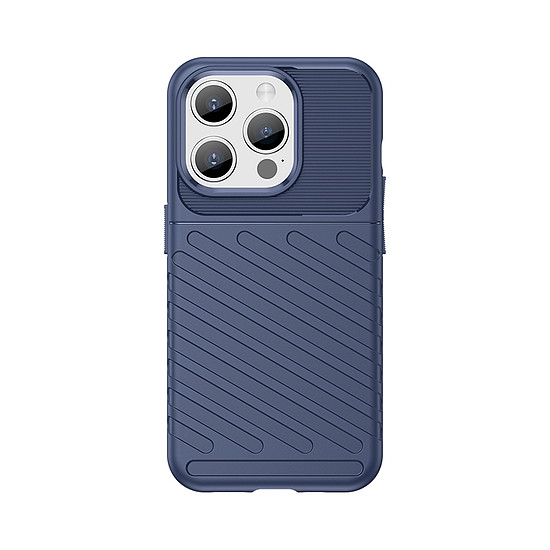 Páncélozott iPhone 15 Pro Thunder Case - kék