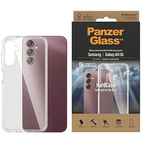 PanzerGlass ClearCase tok Samsung Galaxy A14 5G-hez - átlátszó