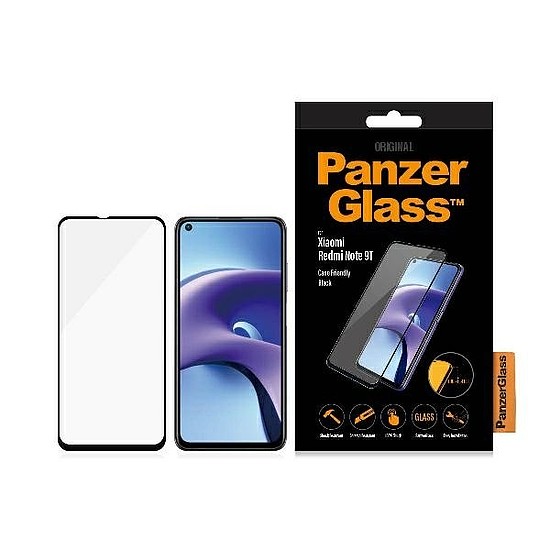 PanzerGlass E2E Normál edzett üveg Xiaomi Redmi Note 9T készülékhez