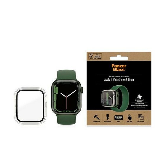 PanzerGlass Full Body tok Apple Watch 7 / 8 41 mm-hez - átlátszó