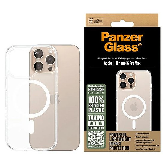 PanzerGlass Hard Case iPhone 16 Pro Max 6,9" fehér MagSafe 1294