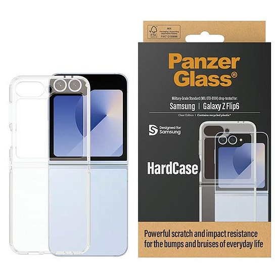 PanzerGlass HardCase tok Samsung Galaxy Z Flip 6-hoz - átlátszó