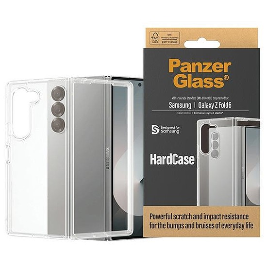 PanzerGlass HardCase tok Samsung Galaxy Z Fold 6 telefonhoz - átlátszó