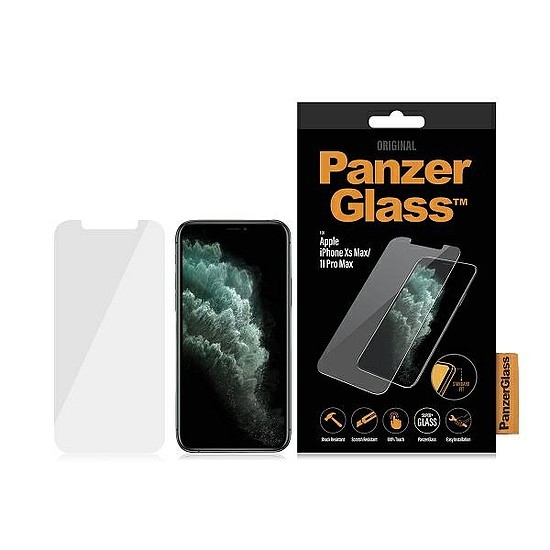 PanzerGlass Standard Super+ edzett üveg iPhone XS Max / 11 Pro Max készülékekhez