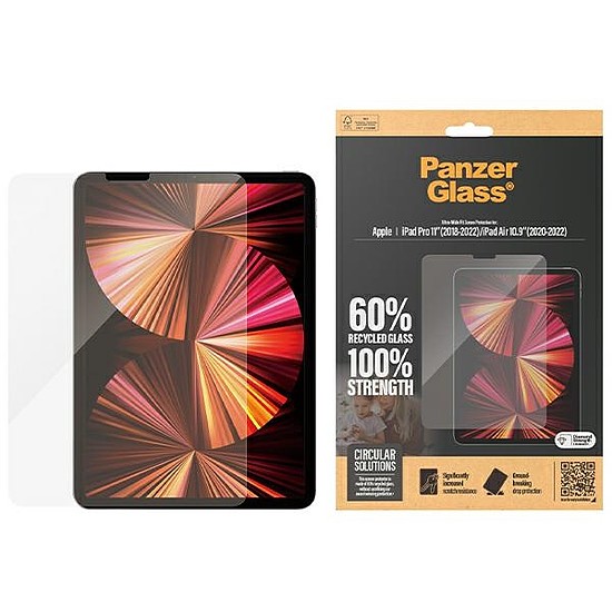 PanzerGlass Ultra-Wide Fit antibakteriális edzett üveg iPad Pro 11" 2018-2022 / Air 10,9" 2020-2022 készülékhez