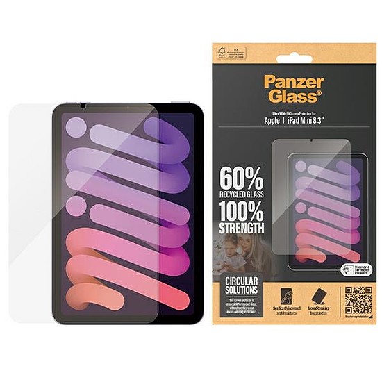 PanzerGlass Ultra-Wide Fit edzett üveg iPad mini 8,3" 2024-hez