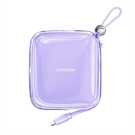 Powerbank Joyroom JR-L005 Jelly 10000mAh, Lightning lila (JR-L005 LP)