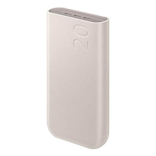 Powerbank Samsung EB-P4520XUEGEU 20000 mAh 3x USB-C 45W SFC - bézs