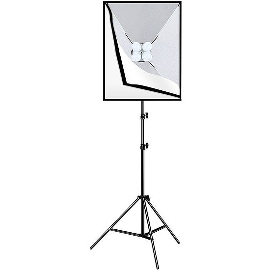 Puluz Stúdió készlet Softbox LED 50x70cm, állvány, LED izzók 4 db PU5071EU