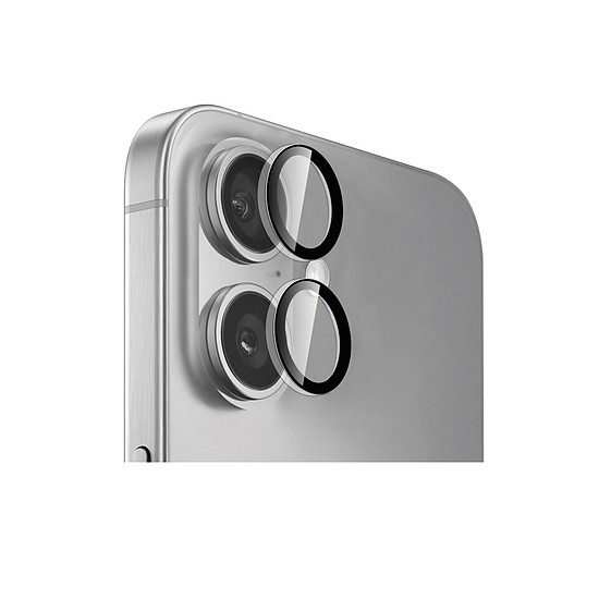 Puro Individual Camera Lens edzett üveg iPhone 16 / iPhone 16 Plus kameralencsékhez