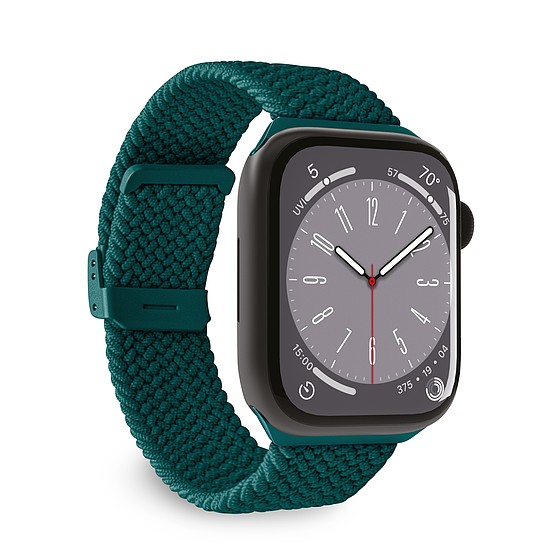 Puro Loop Nylon Apple óra szíj 38/40/41mm - sötétzöld