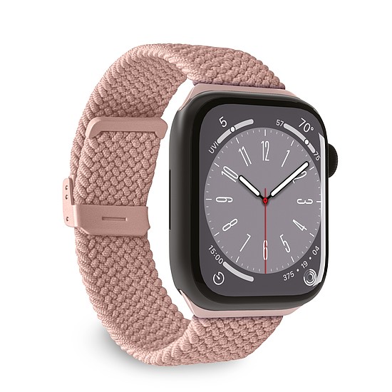 Puro Loop Nylon Apple Watch szíj 38/40/41mm - rózsaszín