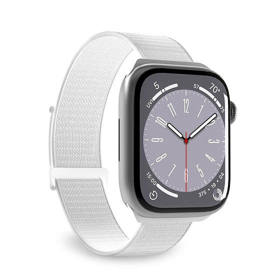 Puro Sport nylon szíj Apple Watchhoz 38 / 40 / 41 mm - Fehér