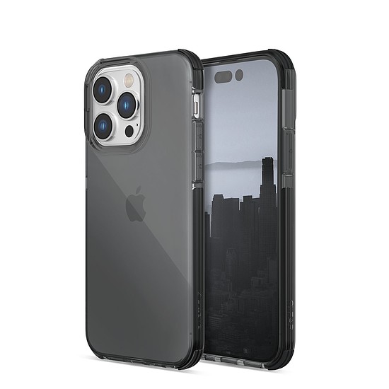 Raptic X-Doria Clear Case iPhone 14 Pro Max páncélozott borítás fekete