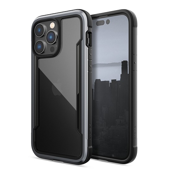 Raptic X-Doria Shield Case iPhone 14 Pro Max páncélozott borítás fekete