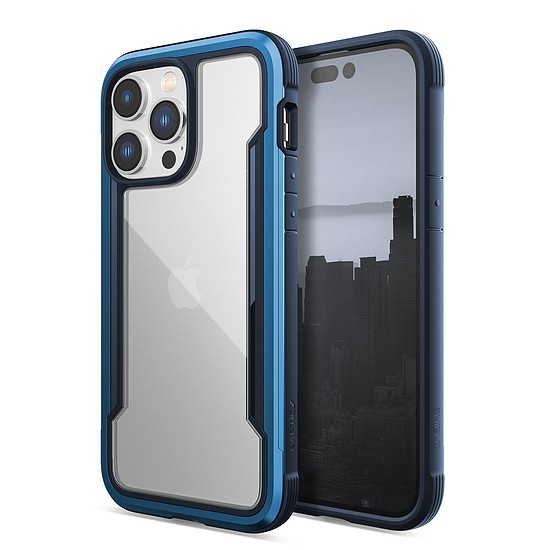 Raptic X-Doria Shield Case iPhone 14 Pro Max páncélozott borító kék