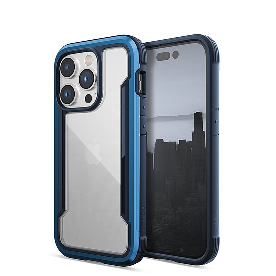 Raptic X-Doria Shield Case iPhone 14 Pro páncélozott borító kék