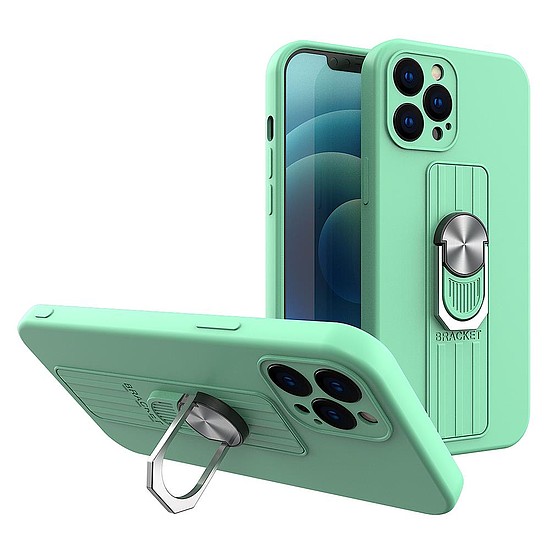 Ring Case szilikon tok ujjfogással és állvánnyal iPhone 11 Pro Max mintához