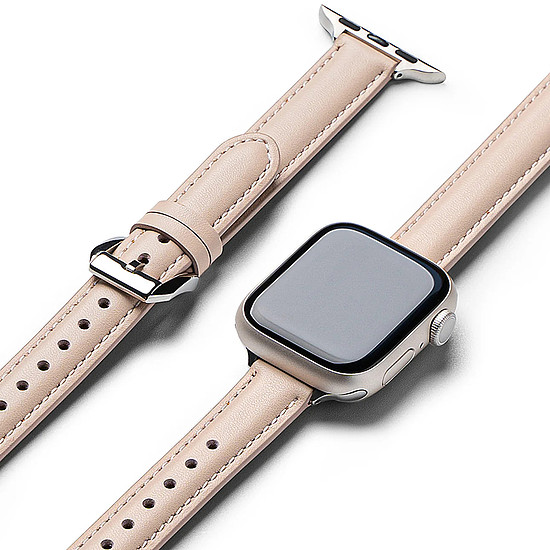 Ringke - Bőr One Padded Slim - Apple Watch SE 40mm - Cozy Pink