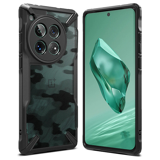 Ringke - Fusion X Design - OnePlus 12 - Camo Black (KF2318975)