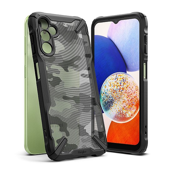 Ringke - Fusion X Design - Samsung Galaxy A14 4G / 5G - Camo Black (KF2312613)