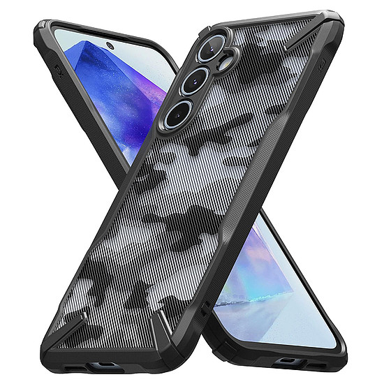 Ringke - Fusion X Design - Samsung Galaxy A55 5G - Camo Black