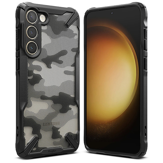 Ringke - Fusion X Design - Samsung Galaxy S23 Plus - Camo Black (KF2311688)