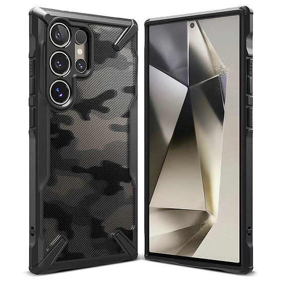 Ringke - Fusion X Design - Samsung Galaxy S24 Ultra - Camo Black (KF2318431)