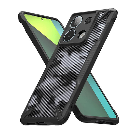 Ringke - Fusion X Design - Xiaomi Redmi Note 13 Pro 5G / Poco X6 - Camo Black