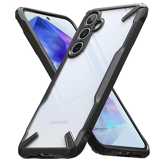 Ringke - Fusion X - Samsung Galaxy A55 5G - fekete