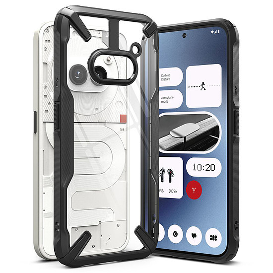 Ringke - Fusion X - Semmi telefon (2a) / (2a) Plus - fekete (KF2326445)