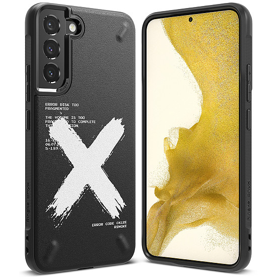 Ringke Onyx Design tartós tok Samsung Galaxy S22 + (S22 Plus) fekete (X) ()