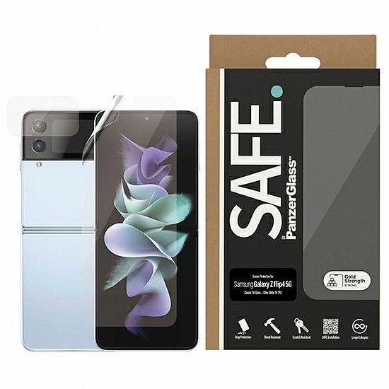 SAFE by PanzerGlass edzett üveg Samsung Galaxy Z Flip 4 5G készülékhez