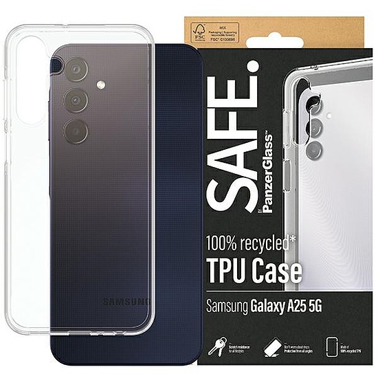 SAFE by PanzerGlass tok Samsung Galaxy A25 5G-hez - átlátszó