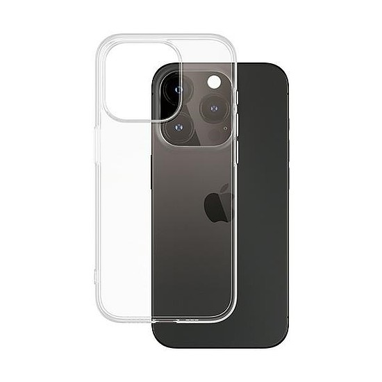 SAFE by PanzerGlass újrahasznosított TPU tok iPhone 15 Pro-hoz - átlátszó