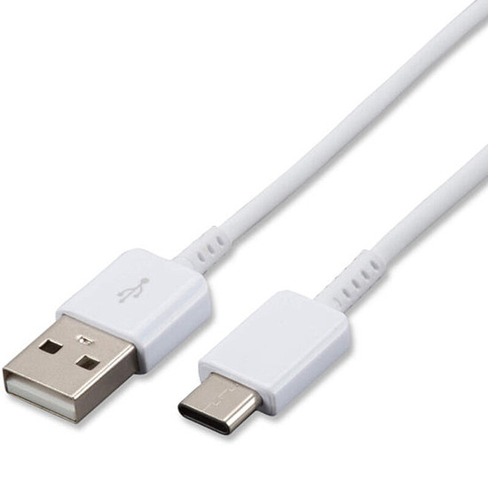 Samsung - adatkábel (EP-DN930CWE) - USB-C típusú, gyorstöltés, 3A, 1,2 m - fehér (tömeges csomagolás)