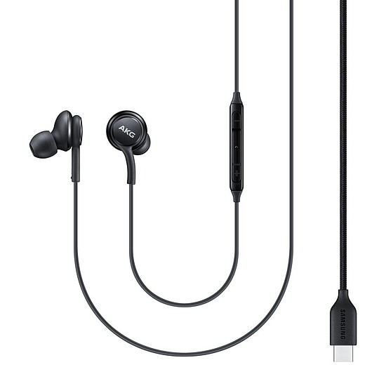 Samsung AKG EO-IC100BBEGWW vezetékes, fülbe helyezhető USB-C fejhallgató - fekete