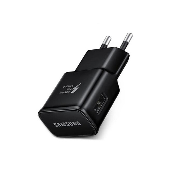 Samsung - Fali töltő EP-TA200EBE (GP-PTU020SOBBQ) - USB, 15W, 5V, 2A - Fekete (tömeges csomagolás) (KF2321041)