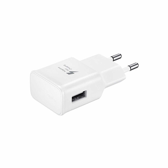 Samsung - Fali töltő (EP-TA200EWE) - USB, 15W, 5V, 2A - Fehér (tömeges csomagolás)