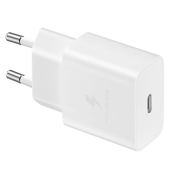 Samsung fali töltő USB Type C 15W PD AFC fehér (EP-T1510NWEGEU)