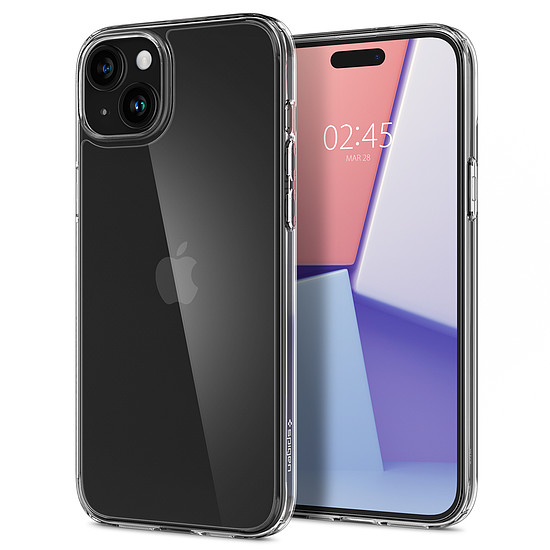 Spigen Air Skin Hybrid, kristálytiszta - iPhone 15 Plus