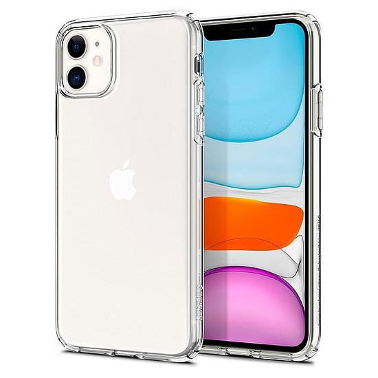 Spigen FOLYÉKONY KRISTÁLY IPHONE 11 KRISTÁLYTISZTA