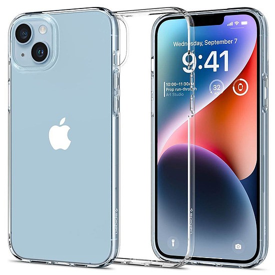 Spigen FOLYÉKONYKRISTÁLYOS IPHONE 14 KRISTÁLYTISZTA