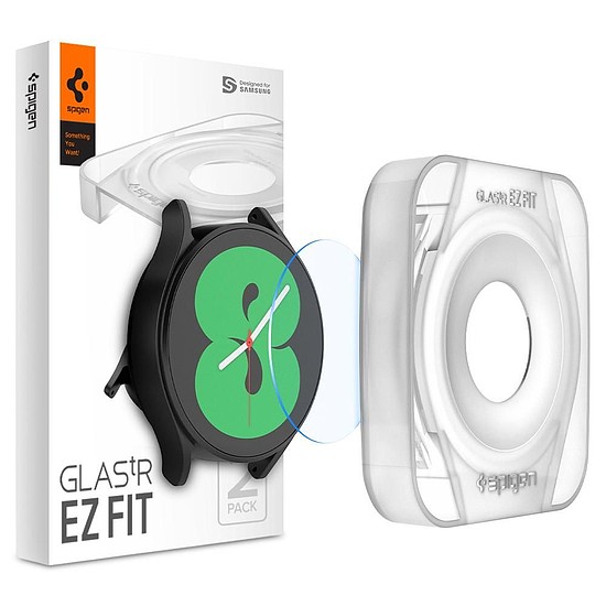 Spigen - Glas.tR EZ-FIT (2 csomag) - Samsung Galaxy Watch 4/5 (40 mm) - átlátszó (KF2310431)