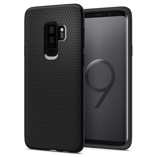 Spigen LIQUID AIR GALAXY S9+ PLUS MATTE FEKETE