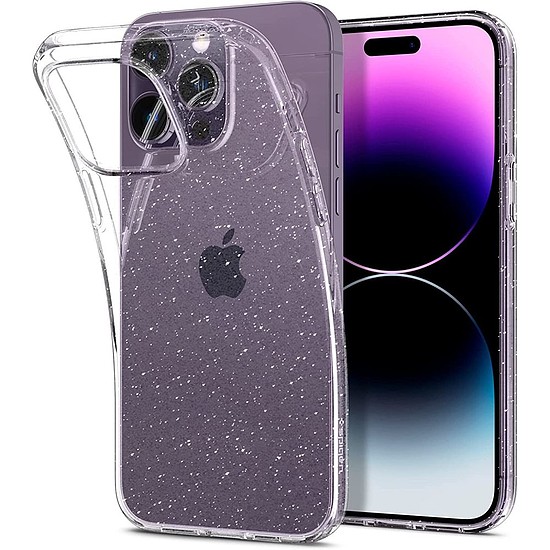 Spigen - Liquid Crystal Glitter - iPhone 14 Pro - Crystal Quartz (KF2310515)