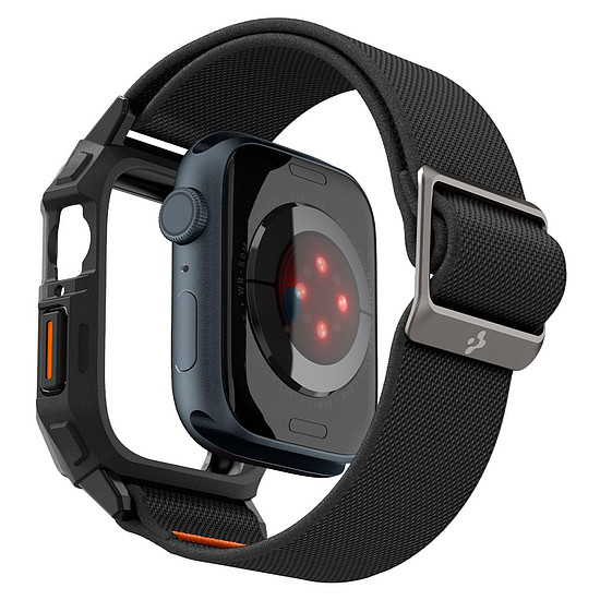 Spigen - Lite Fit "Pro" - Apple Watch 4 / 5 / 6 / SE / SE 2 / 7 / 8 / 9 (44 / 45 mm) - matt fekete