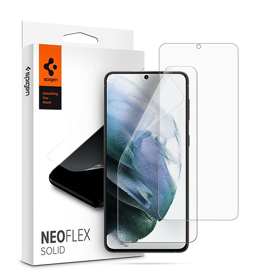 Spigen - Neo Flex (2 csomag) - Samsung Galaxy S21 - Átlátszó (KF237790)