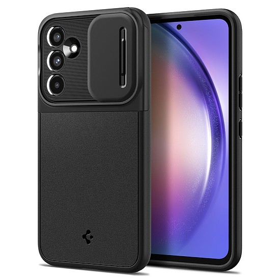 Spigen - Optik Armor - Samsung Galaxy A54 - Fekete (KF2312715)